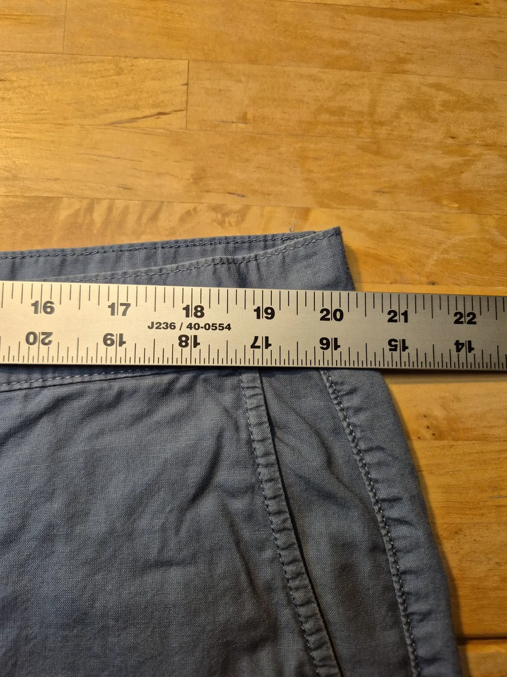 Patagonia Men's Light Slate Blue Flat Front Shorts